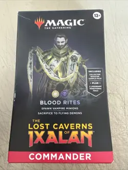 MAGIC THE GATHERING MTG The Lost Caverns of Ixalan Commander Deck Blood Rites - Image 1