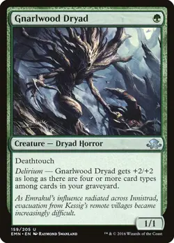 Gnarlwood Dryad - Foil EMN LP MTG - Image 1