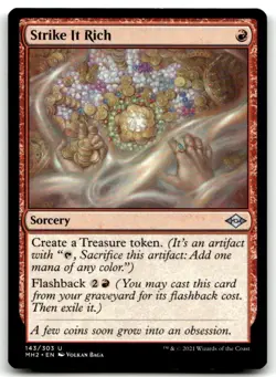 MTG Strike It Rich U Modern Horizons 2 143 LP - Image 1