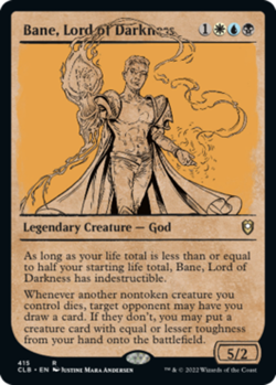 Near Mint, English - 4 x MTG Bane, Lord of Darkness - Showcase Commander Legends - Image 1