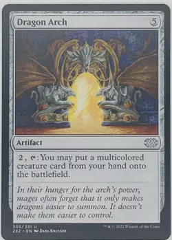 MTG Dragon Arch Double Masters 2022 Regular - Image 1