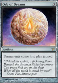 Lightly Played, English - 1 x MTG Orb of Dreams Betrayers of Kamigawa - Image 1
