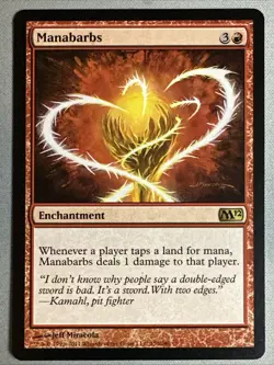 MTG / Manabarbs / M12 / #150 / Regular / Rare / NM - Image 1