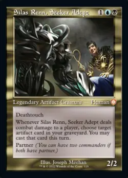 Near Mint, English - 1 x MTG Silas Renn, Seeker Adept Commander: The Brothers' W - Image 1