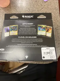 Magic the Gathering, Final Fantasy Commander Deck, Limit Break Cloud, Ex-Soldier - Image 2