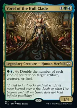 Near Mint, English - 4 x MTG Vorel of the Hull Clade Commander: Streets of New C - Image 1