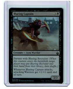 Blaring Captain - Foil - Battlebond - Magic the Gathering - Image 1