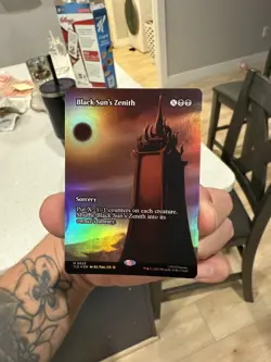 Magic MTG Foil Black Sun's Zenith (Borderless) - Avatar: The Last Airbender - Image 1