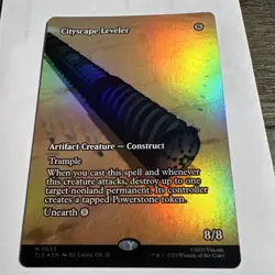 Cityscape Leveler Borderless Foil MTG Avatar TLA NM English Rare - Image 1