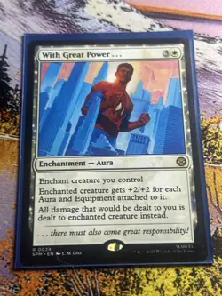 With Great Power. . . Mtg Spider-Man Marvel Magic The Gathering - Image 4