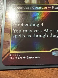 MTG Avatar Mai and Zuko TLE 0068 Borderless Foil Rare NM - Image 2