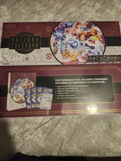 Pokemon TCG Holiday Calendar 2025 Advent Calendar Factory Sealed Brand New - Image 2