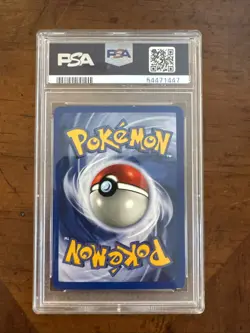 2000 Pokemon Gym Challenge Kogas Ditto Holo #10 PSA 8 NM - Image 2