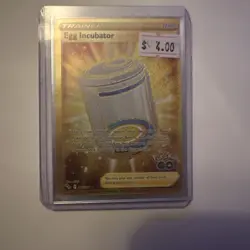 Pokemon TCG Egg Incubator Pokemon GO 087/078 Holo Secret Rare-NM! - Image 1