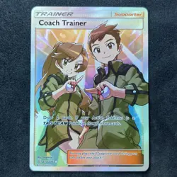 Pokemon: Unified Minds - Coach Trainer #233/236 Full Art Ultra Rare - Image 1