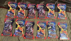 Pokemon TCG Destined Rivals Booster Hanger Packs New Sealed- Lot Of 12 - Image 5