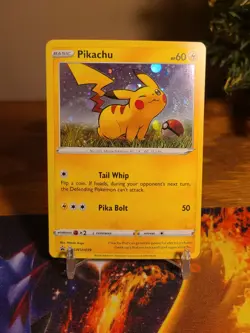 Pokemon Pikachu TCG SWSH039 Cosmos Holo Rare Sword & Shield - Image 1