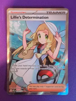 Pokemon Lillie's Determination 169/132 Me01: Mega Evolution Holo - Image 1