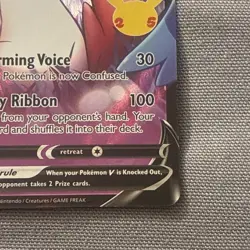 Pokemon 25th Anniversary Celebration Dark Sylveon V Promo SWSH134 NM - Image 4