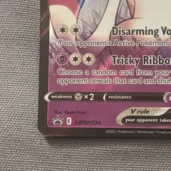 Pokemon 25th Anniversary Celebration Dark Sylveon V Promo SWSH134 NM - Image 5