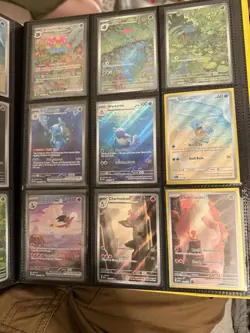 9x Pokemon 151 Starter Evolutions - Charizard Blastoise Venusaur Charmander Etc - Image 1