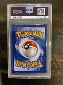 2002 Pokemon Professor Elm Best of Game Holo SWIRL Promo #3 PSA 9 Mint - Image 2