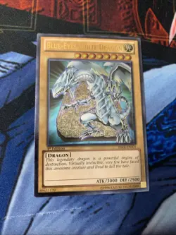 Blue Eyes White Dragon YSKR-EN001 Ultimate Rare 1st Edition Yugioh NM - Image 2