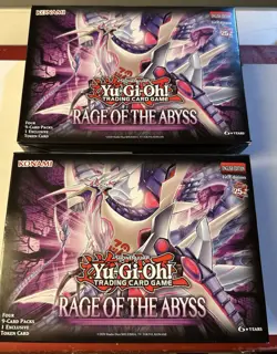 Yu-Gi-Oh! Rage of the Abyss (2) 1st Edition Retail Boxes OPENED (see pics) - Image 1