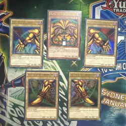 ALL 5 PIECES OF EXODIA Forbidden One Set | Ultra Rare YGLD VLP/NM 1st Ed YuGiOh - Image 1