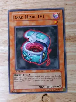 Dark Mimic LV1 SOD-EN009 Soul of the Duelist 1st Edition - Image 1