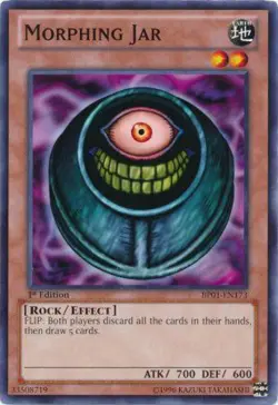 Yugioh! HP Morphing Jar - BP01-EN173 - Common - 1st Edition Heavily Played, Engl - Image 1