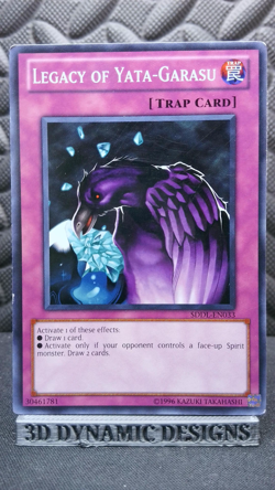 | Yugioh Legacy of Yata-Garasu SDDL-EN033 NM-/VLP ?? | - Image 1