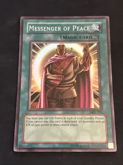 MESSENGER OF PEACE MRL-102 - SUPER RARE YUGIOH TCG - LP - Image 1
