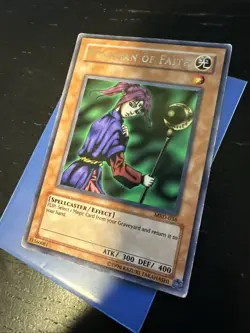 2002 Vintage Yugioh Magician of Faith MRD-036 Original print OP EX - Image 2