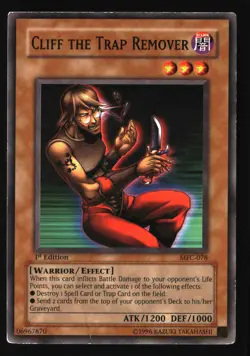 Yu-Gi-Oh! - Magician's Force - #MFC-078 Cliff the Trap Remover 1st Ed - Image 1