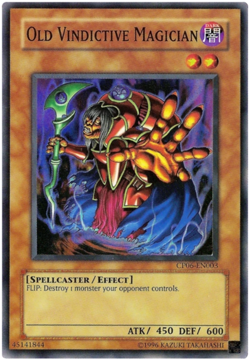 Yugioh - Old Vindictive Magician CP06-EN003 Super Rare - Image 1