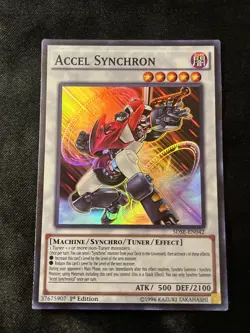 YUGIOH ACCEL SYNCHRON SDSE-EN042 SUPER 1ST ED - Image 1