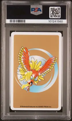 2000 POKEMON GOLD VERSION PLAYING CARDS QUEEN OF CLUBS #194 WOOPER PSA 10 - Image 2