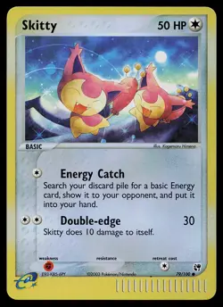 Pokemon Card - Skitty Sandstorm 79/100 Common Reverse Holo - Image 1
