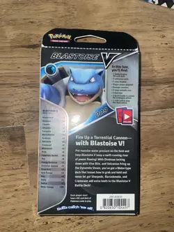 Pokemon TCG v Battle Deck Blastoise Theme, Card Deck 820650808395 - Image 4
