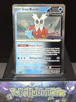 Pokemon Card Iron Bundle SVP 058 Paradox Rift Stamped Black Star Promo NM - Image 1