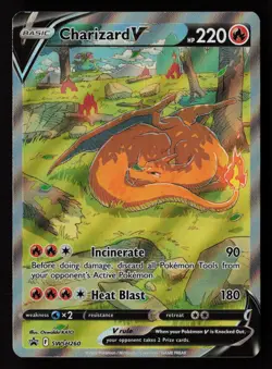 Charizard V - SWSH260 SWSH: Sword & Shield Promo Cards Pokemon TCG NM - Image 1