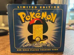 pokemon 23k gold plated trading card - Mewtwo - Image 1