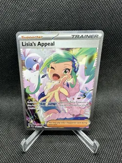 Lisia's Appeal SIR Surging Sparks Holo Pokemon Card 246/191 - Image 1