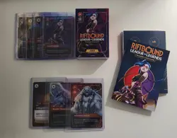 Riftbound Jinx Deck & More League of Legends Card Lot - Image 1