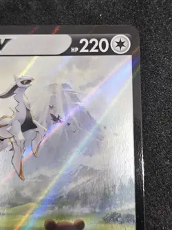 Arceus V SWSH204 SWSH: Sword & Shield Black Star Promo Card Holo NM - Image 4