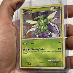 Pokemon Card HeartGold SoulSilver Undaunted 65/90 Scyther NM/MT 2010 Nintendo - Image 2