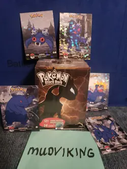 Pokemon Crystal Version 2 : Black Dark Booster Box 25 Packs- 5 cards per pack - Image 1