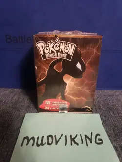 Pokemon Crystal Version 2 : Black Dark Booster Box 25 Packs- 5 cards per pack - Image 2