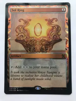MTG English Sol Ring NM Foil Kaladesh Inventions - Image 1